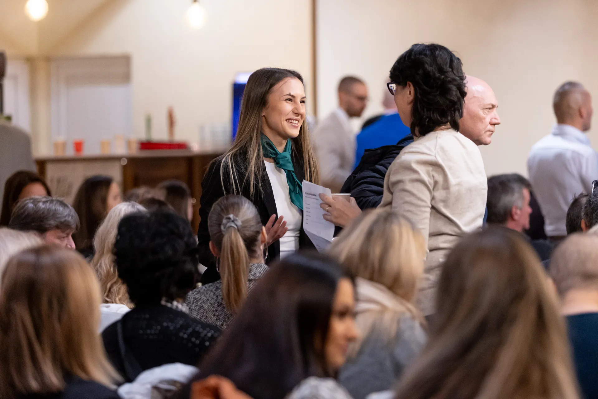Sala za predavanja na Vital Natural konferenciji